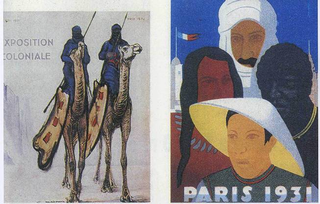 Affiche concernant lExposition Coloniale.